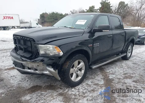 2015 Ram 1500 Outdoorsman z USA, uszkodzony, nr VIN 1C6RR7LT4FS525319